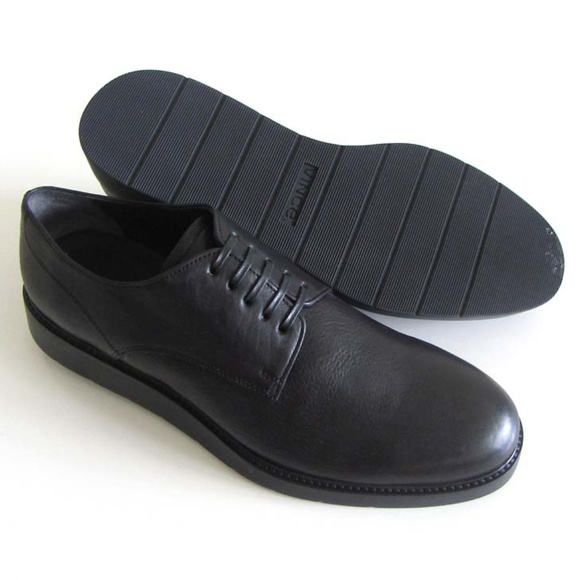 new VINCE Proctor black plain toe derby shoes 11 M main image 6